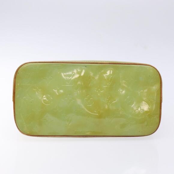 LOUIS VUITTON Monogram Vernis Houston Hand Bag Baby Blue M91005 - Picture 9 of 13